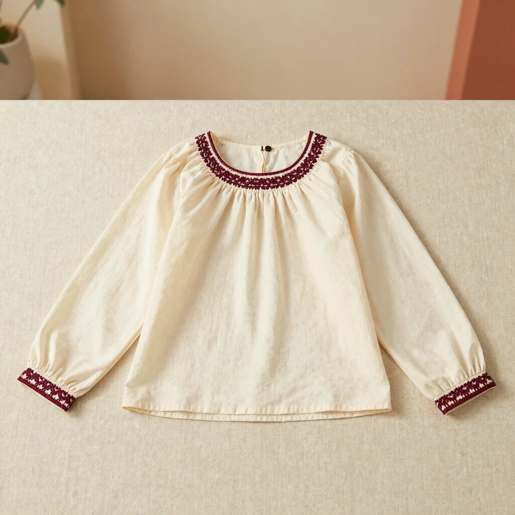 Blusa Hilo Granate